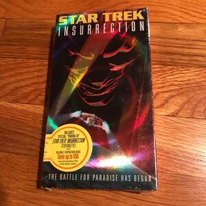 Star Trek Insurrection VHS